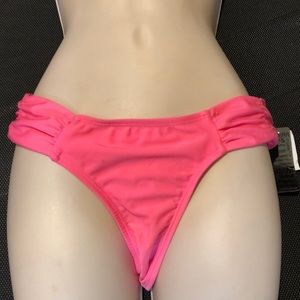 New Ingear Pink Bikini Hipster Bottom Size L